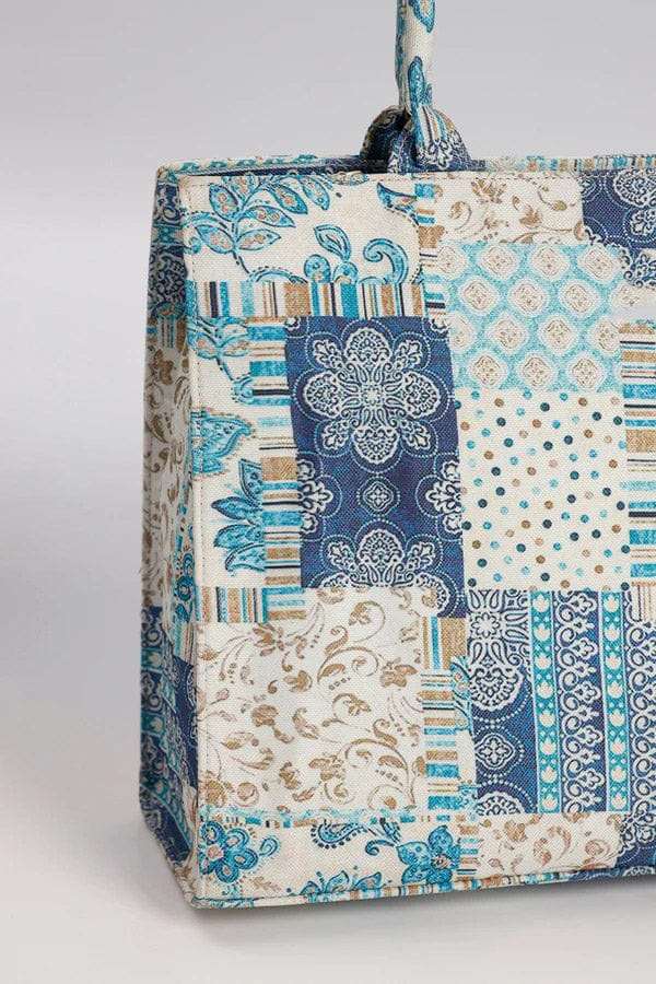 Coastal Charm Patch Tote
