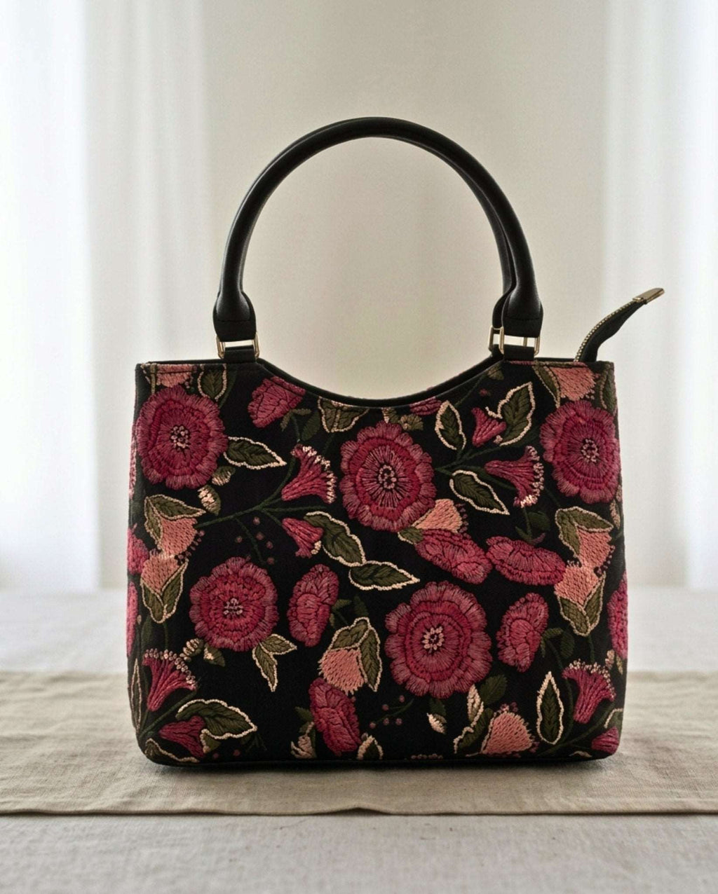 Rose Petal Crossbody Printed Bag – Elegant Floral Everyday Style