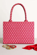 Zeebon Pink Berry Canvas Bag