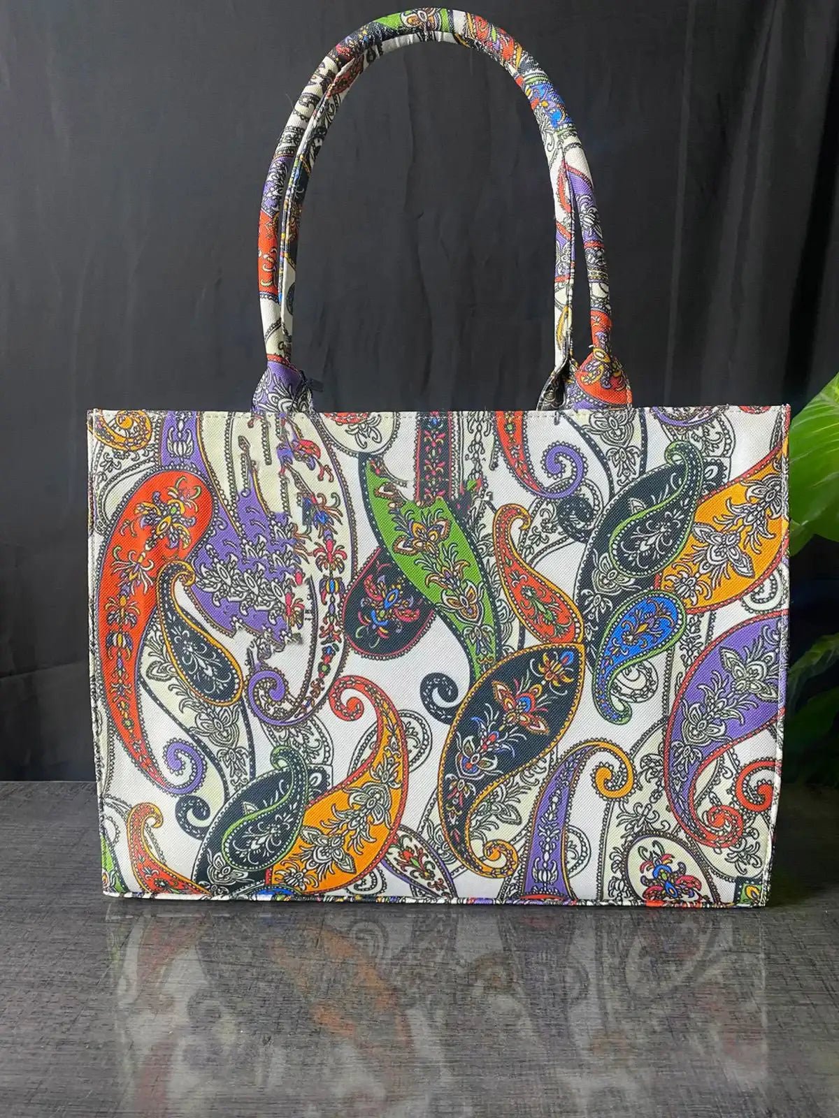 Zeeboon Canvas Noorva Tote Bag
