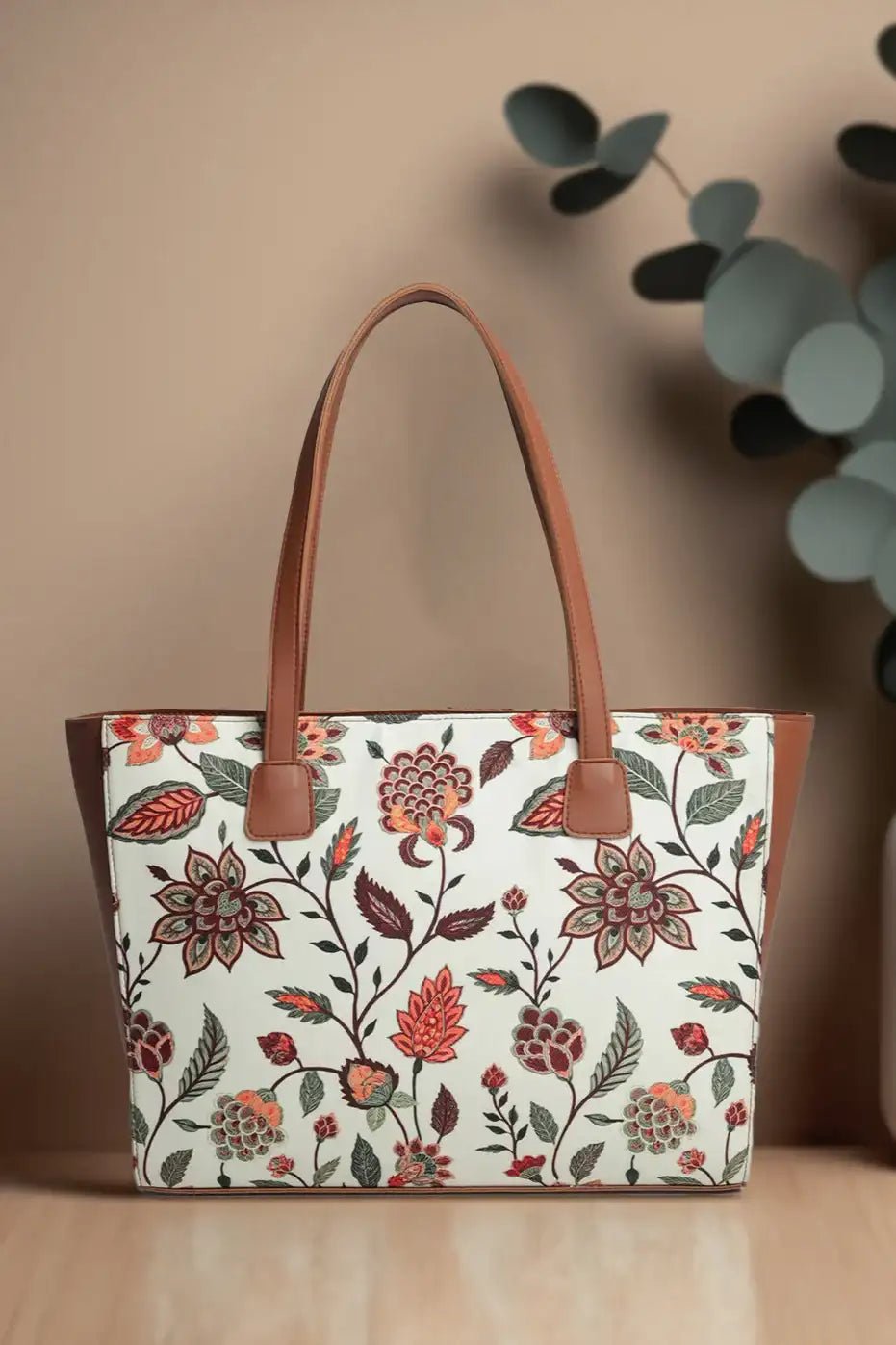 Zeeboon Side Rexine Canvas Tote CarryCraft
