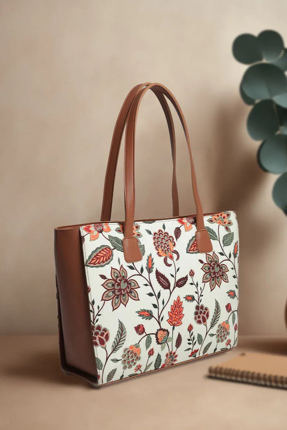 Zeeboon Side Rexine Canvas Tote CarryCraft